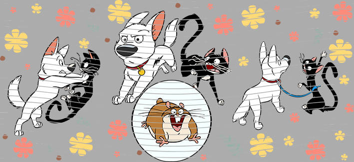 16oz Disney style-D-449